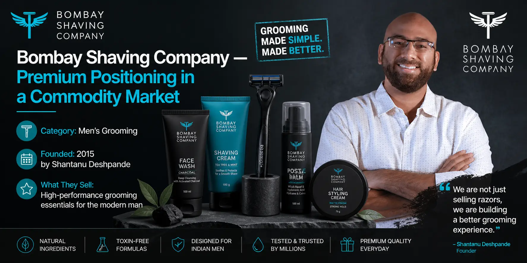 NammoraX Is Here in Puttur — Bombay Shaving Company — by Shantanu Deshpande - NammoraX